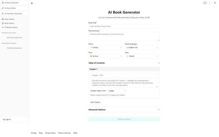 A Writer’s Dream: Meet AIBookGenerator, the Tool Redefining Story Creation